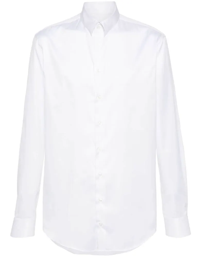 Giorgio Armani Klassisches Hemd - Weiß Weiß