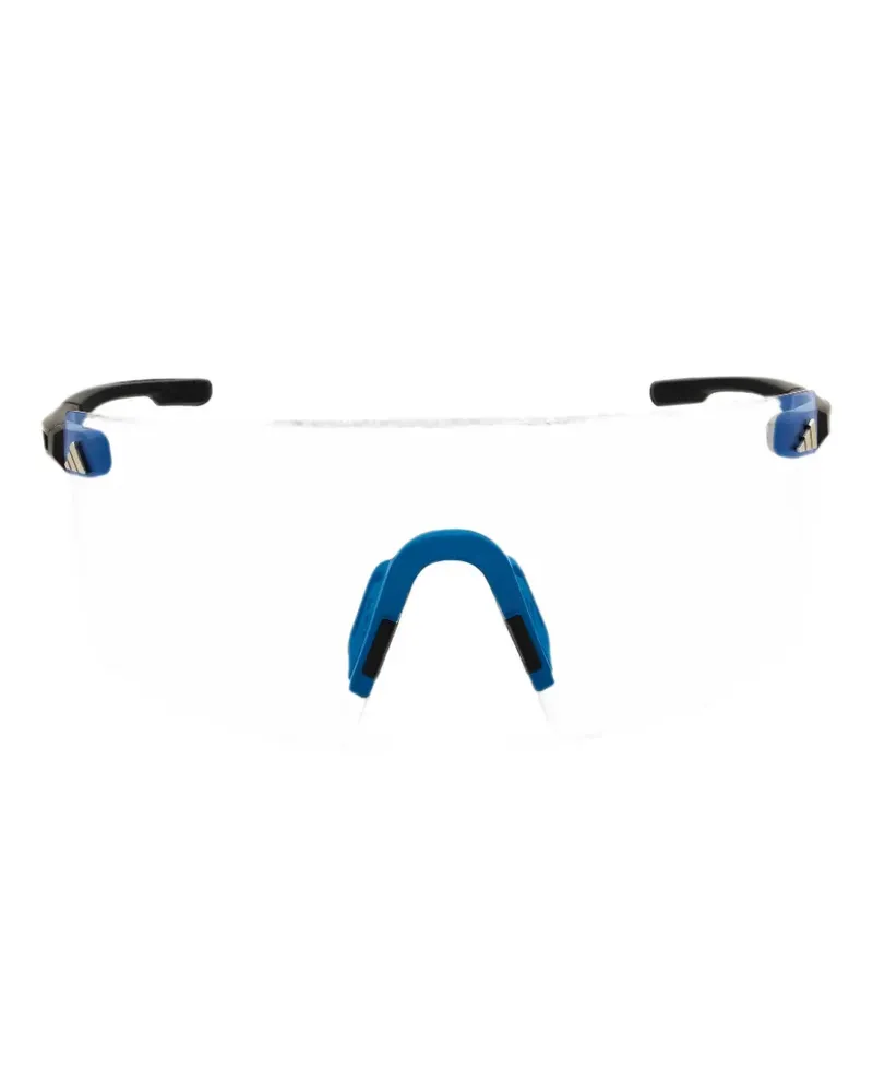 adidas wrap-around sunglasses - Blau Blau