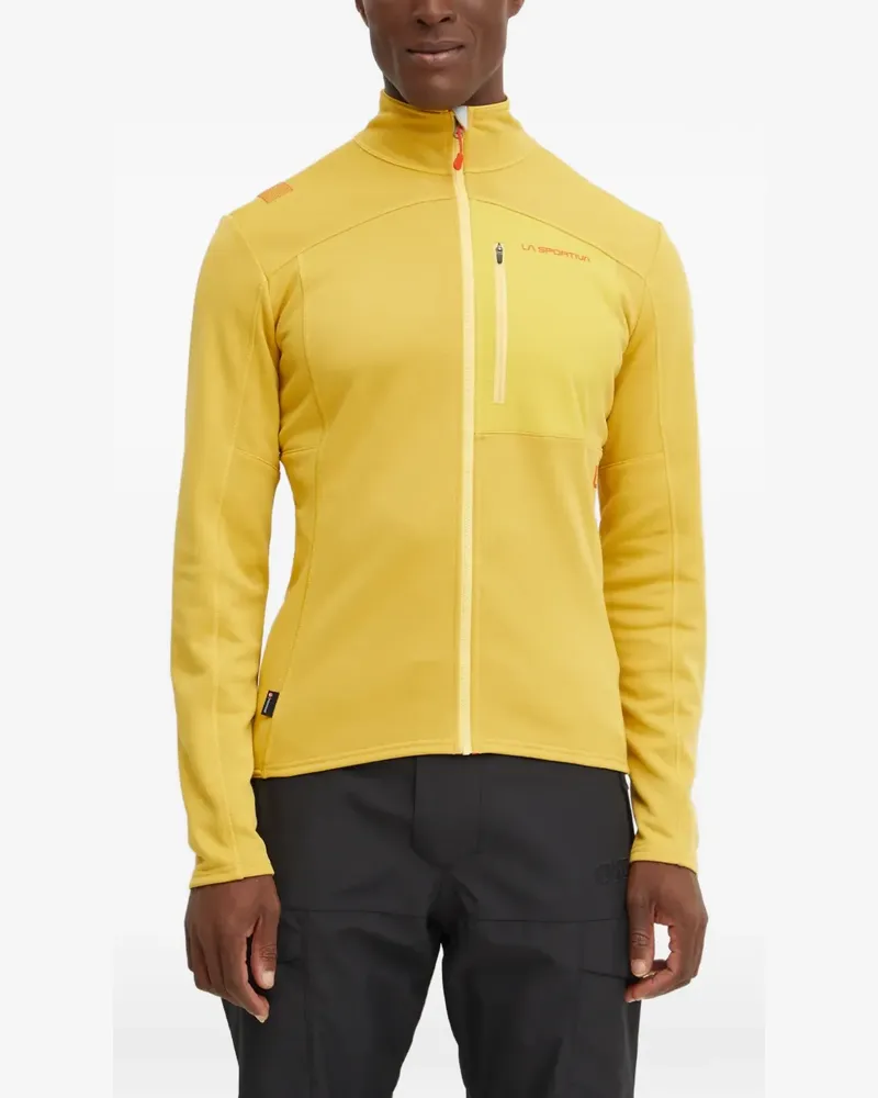 La Sportiva zip-fastening sweatshirt - Gelb Gelb