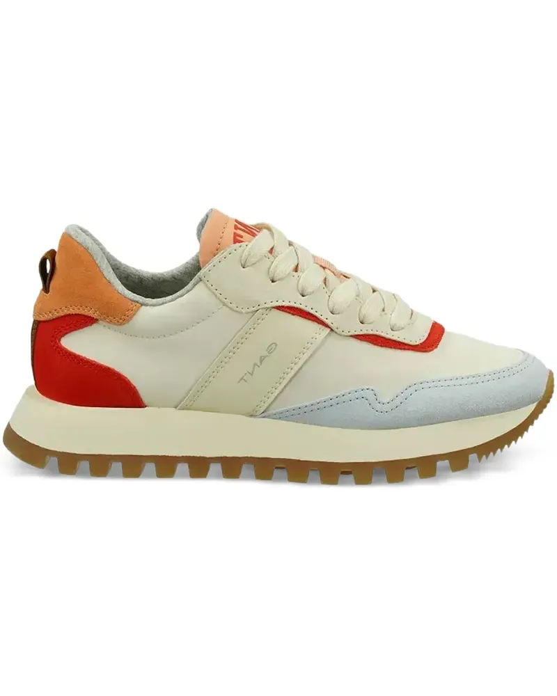 Gant Sneakers in Colour-Block-Optik - Weiß Weiß