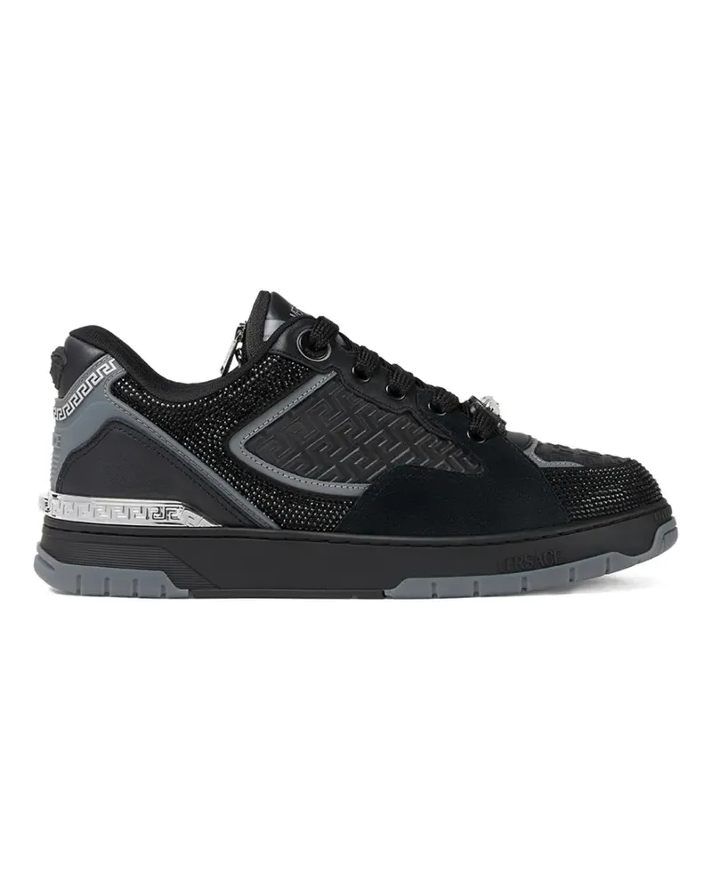 Versace Biggie Basket Sneakers - Schwarz Schwarz
