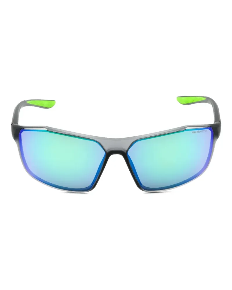 Nike Windstorm rectangle-frame sunglasses - Grau Grau