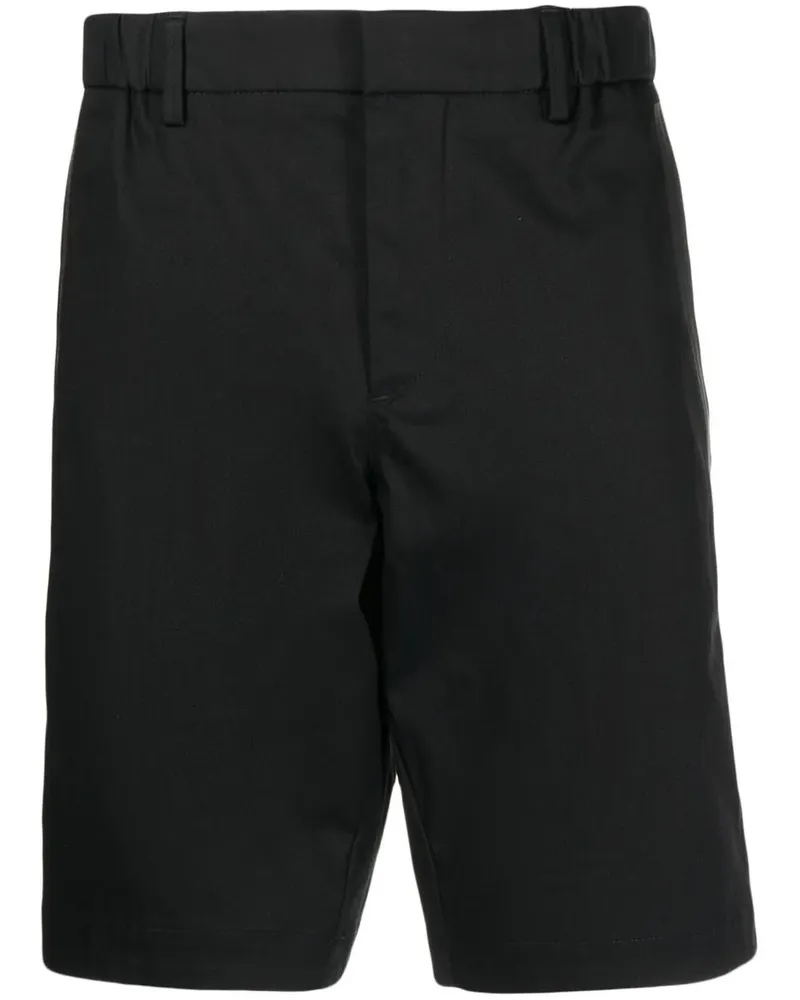 HUGO BOSS Schmale Chino-Shorts - Schwarz Schwarz