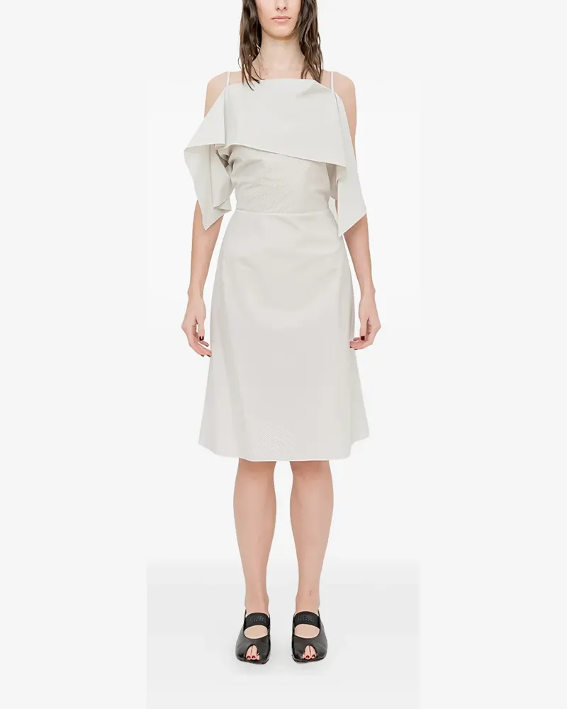 Maison Margiela open-shoulder mini dress - Nude Nude