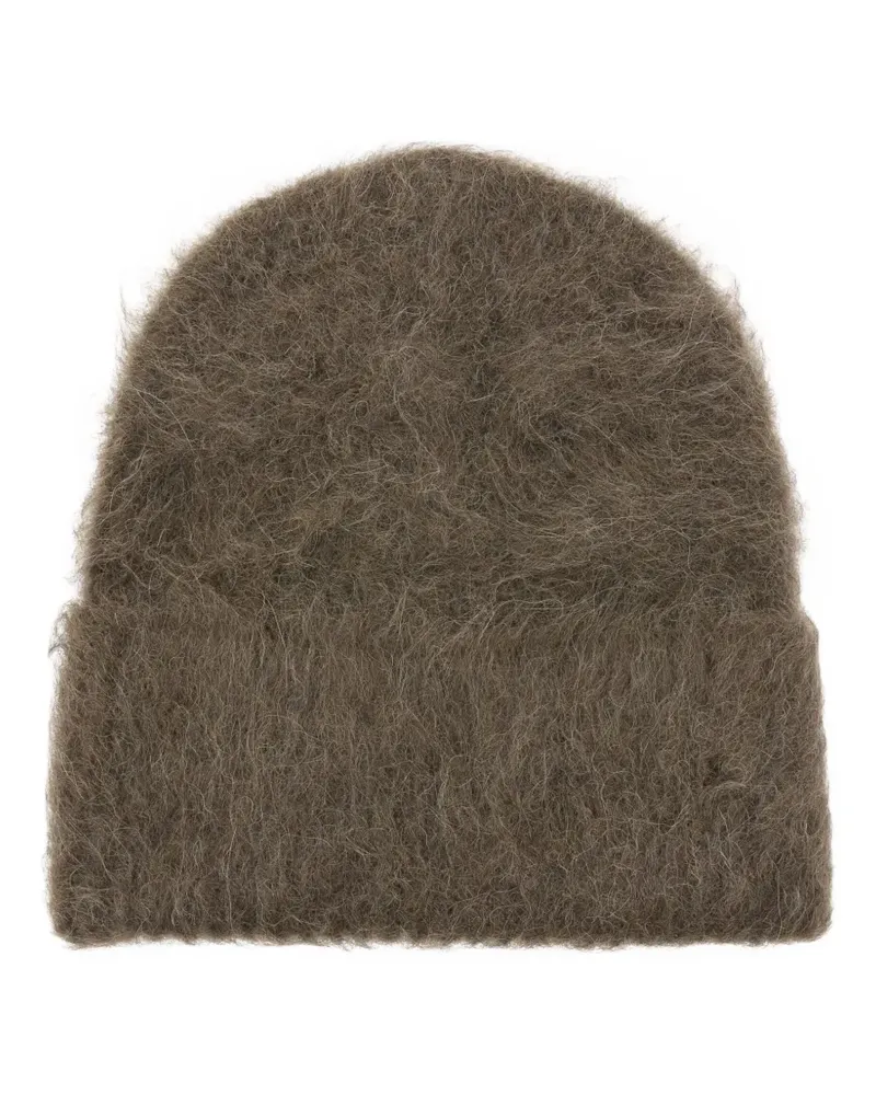 Totême turn-up beanie - Braun Braun