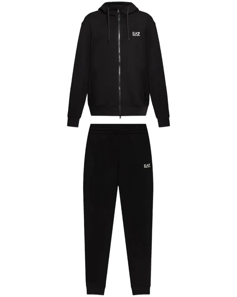 EA7 Jogginghose aus Baumwolle - Schwarz Schwarz