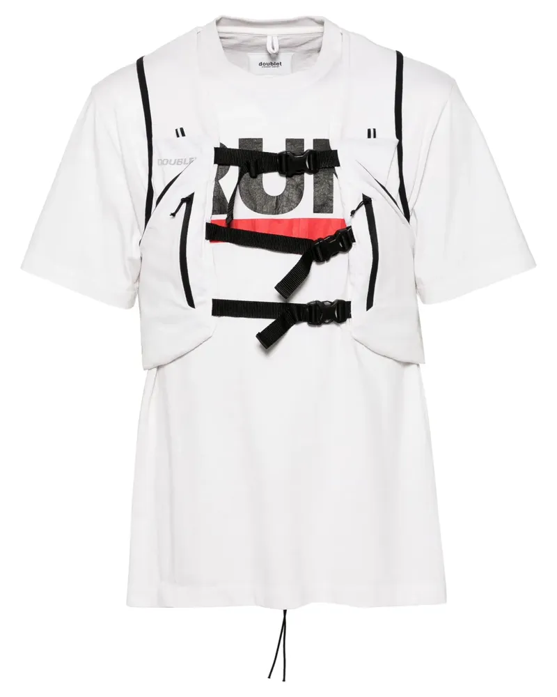 Doublet Trail T-Shirt - Weiß Weiß