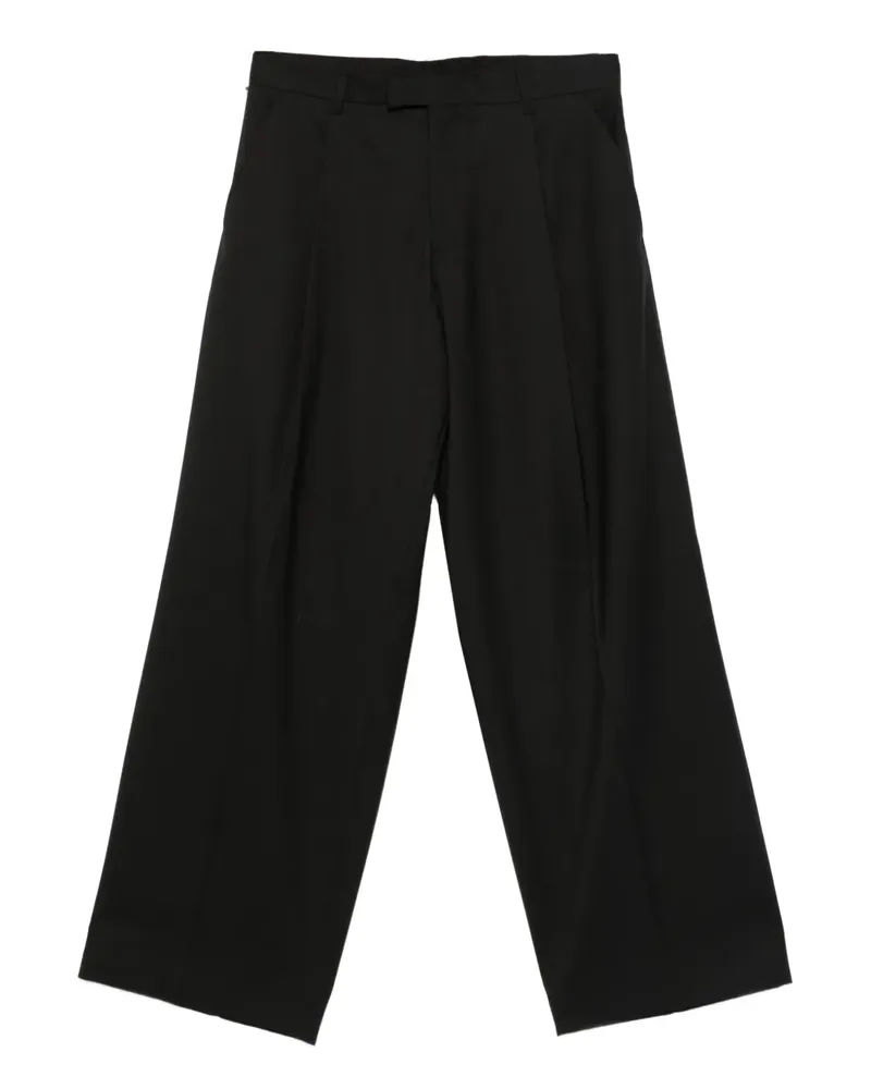 Be Able Hose mit Bundfalten - Schwarz Schwarz