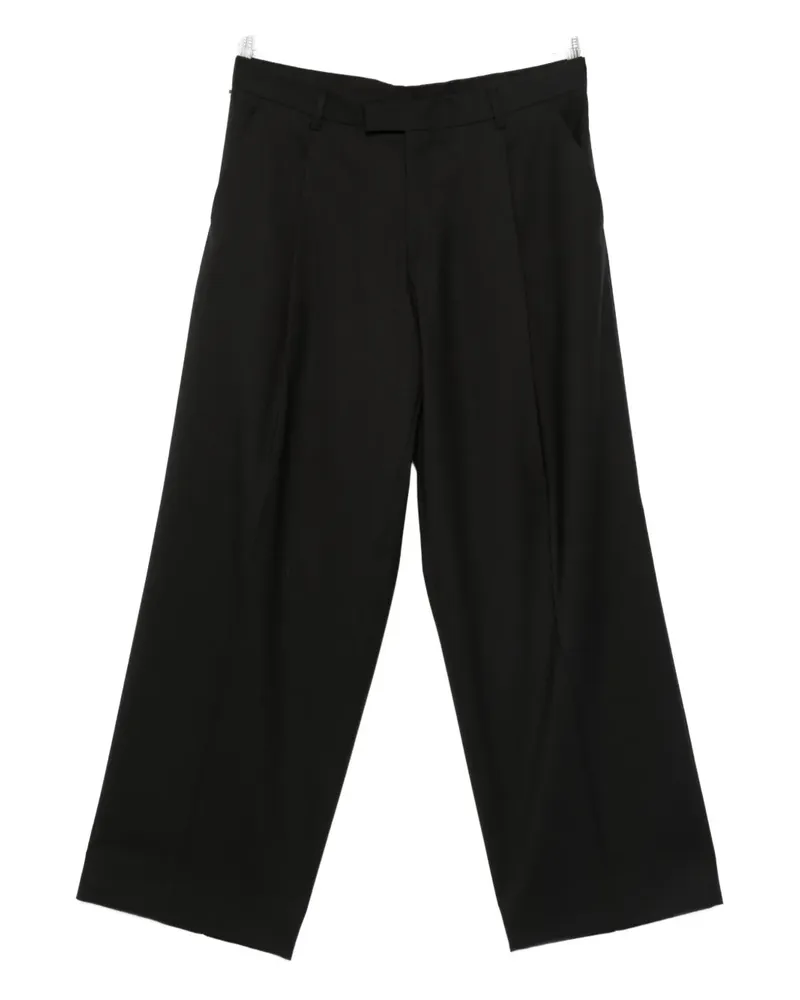 Be Able Hose mit Bundfalten - Schwarz Schwarz