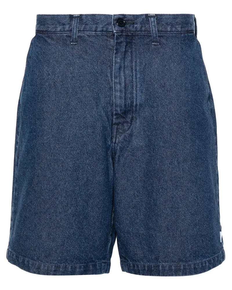 WTAPS Gerade 2001 Jeans-Shorts - Blau Blau