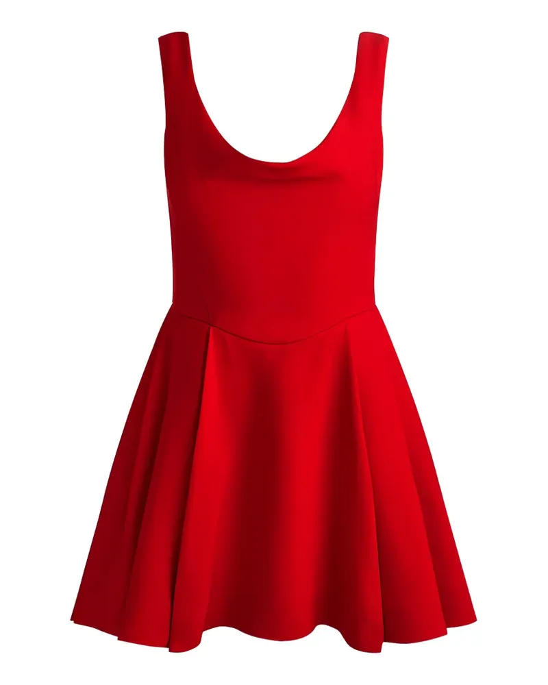 Alice + Olivia Estrella cowl-neck dress - Rot Rot