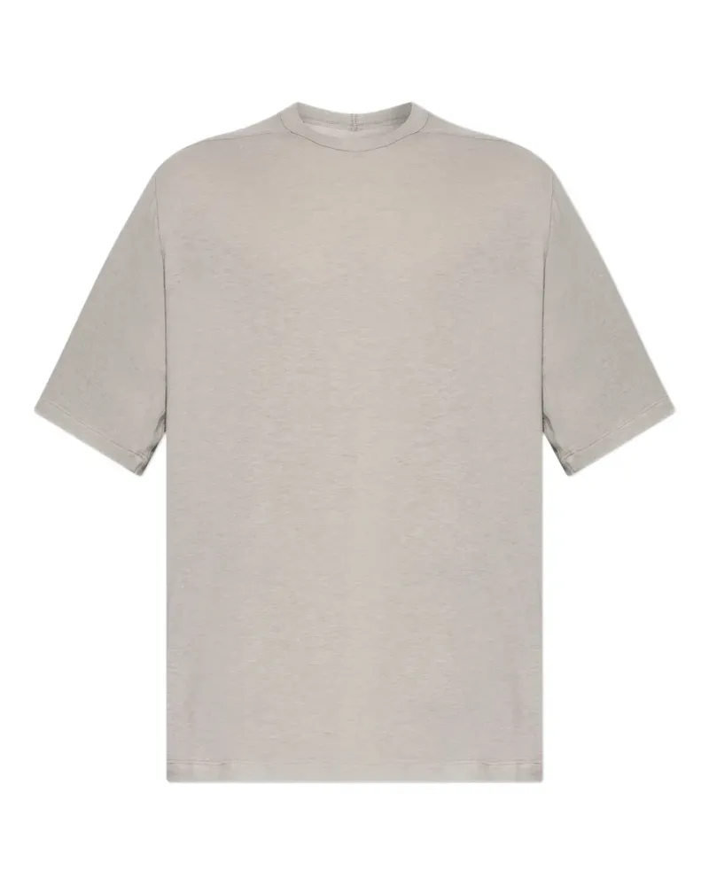 Rick Owens T-Shirt mit Rundhalsausschnitt - Grau Grau