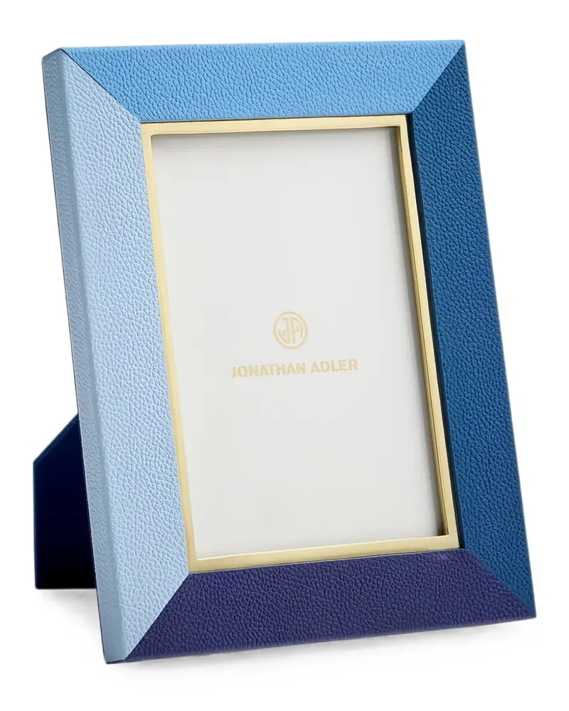 Jonathan Adler colour-block pebble-texture picture frame - Blau Blau