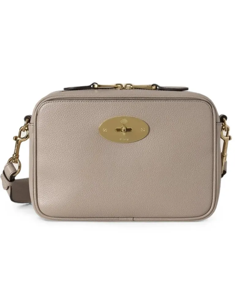 Mulberry small Darley grained leather cross body bag - Grau Grau