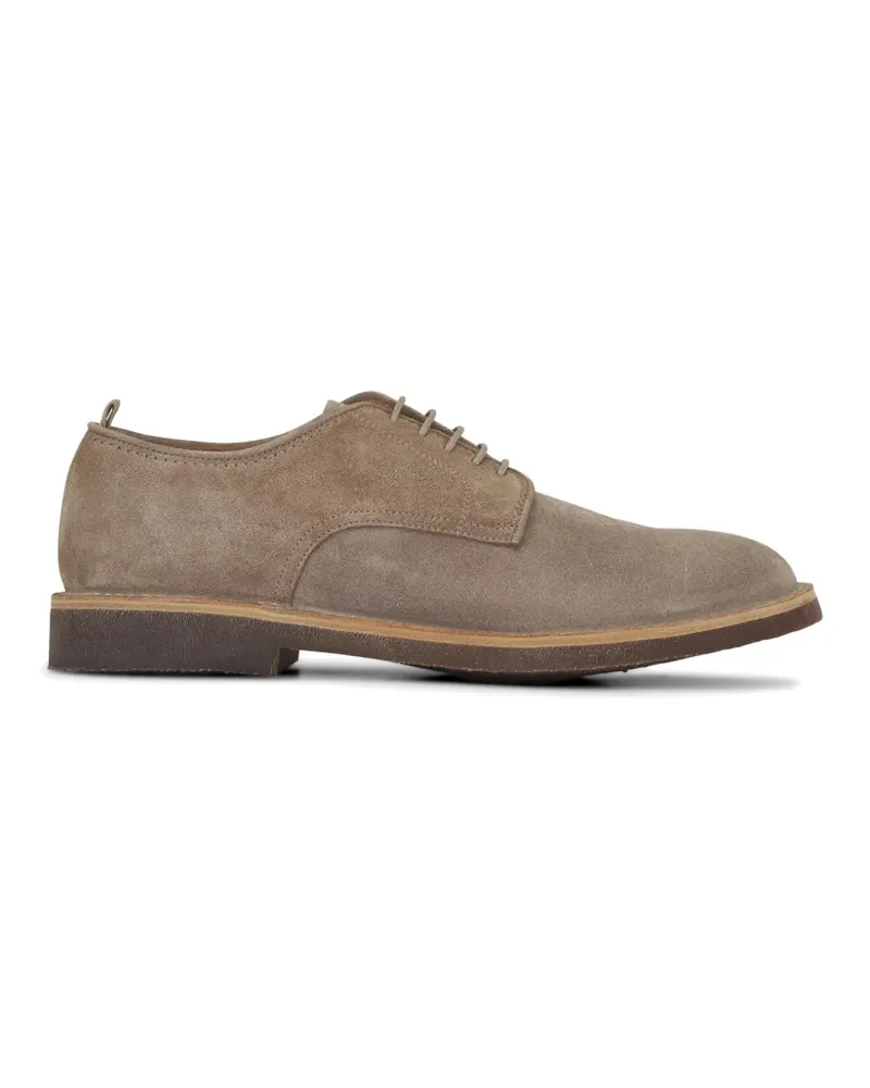 Officine Creative Italia suede derby shoes - Braun Braun
