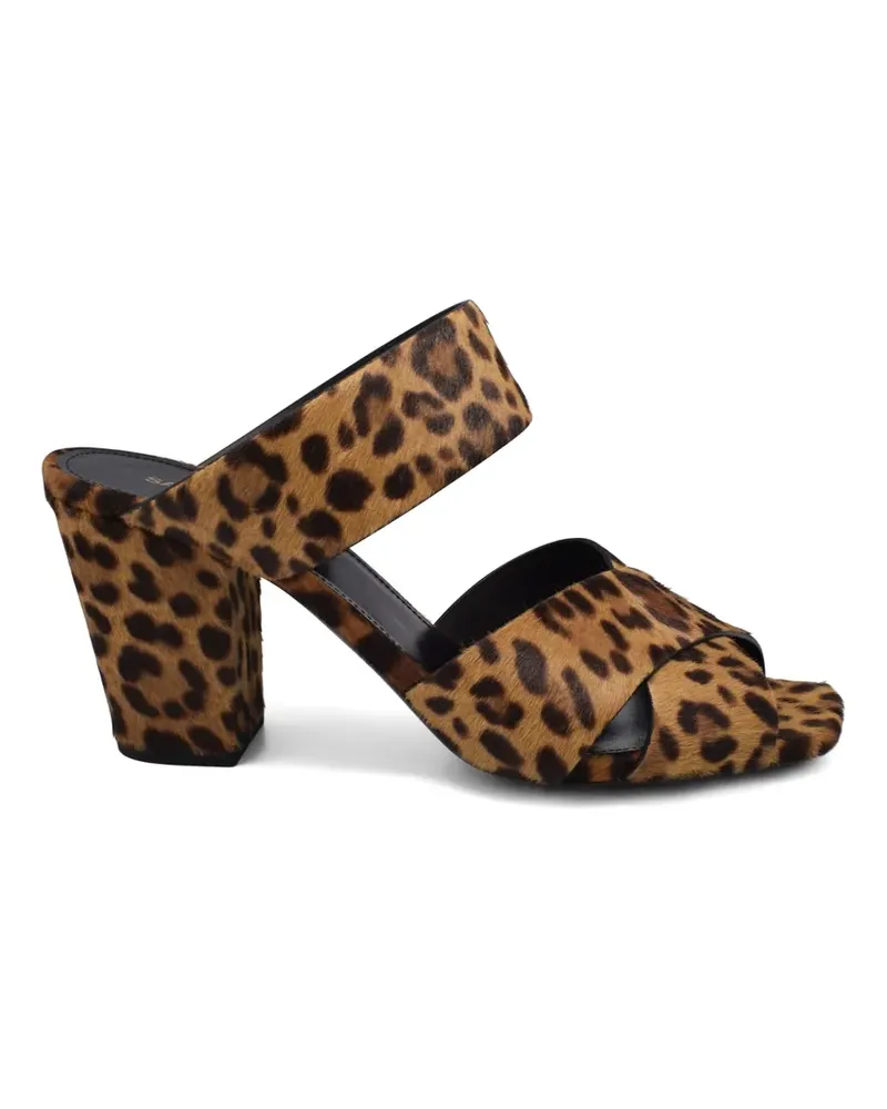 Saint Laurent Oak' Mules - Braun Braun