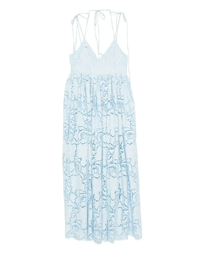 Erdem Ärmelloses Midikleid - Blau Blau