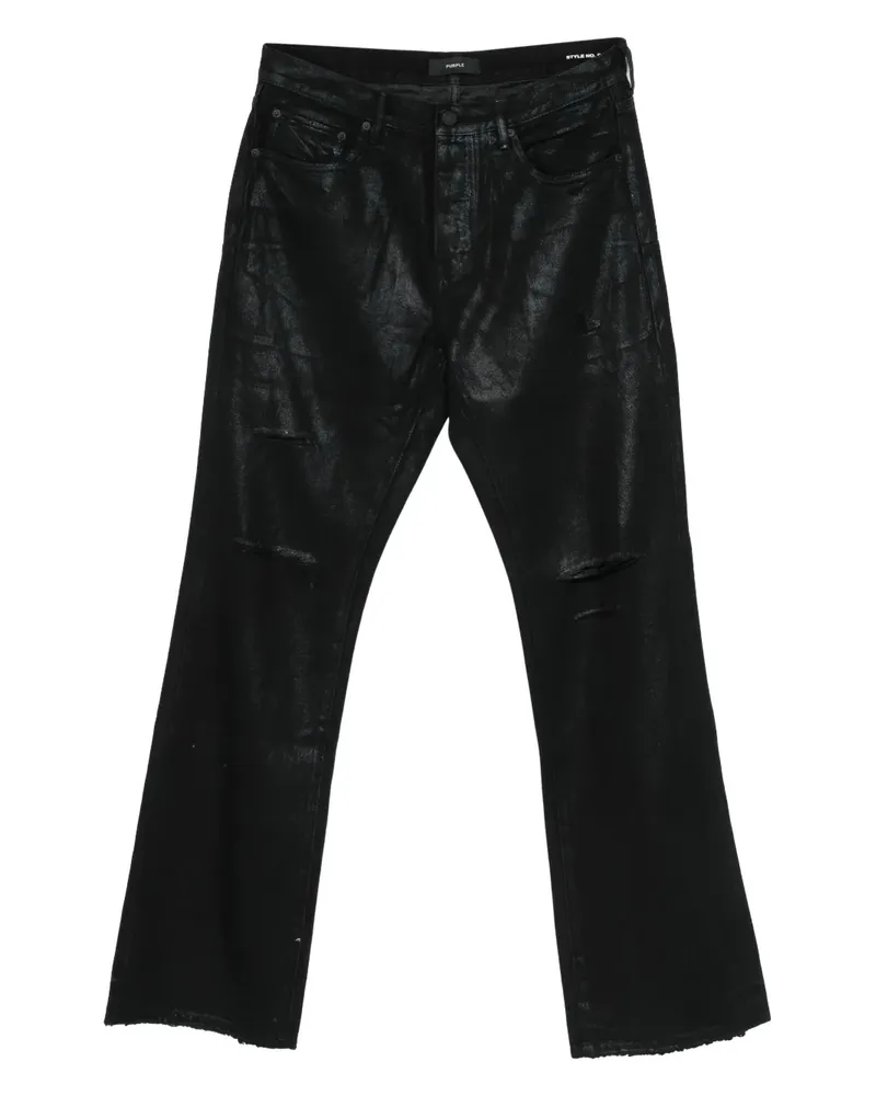 PURPLE BRAND distressed jeans - Schwarz Schwarz