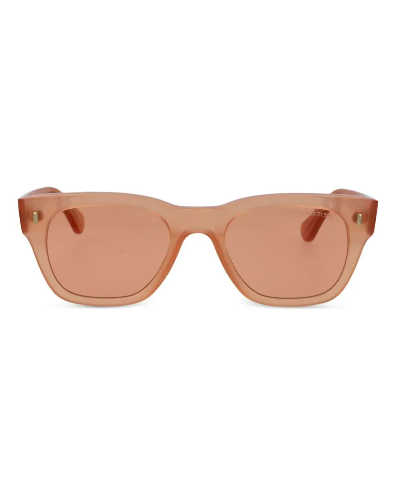 Cutler and Gross Sonnenbrille mit eckigem Gestell - Rosa Rosa