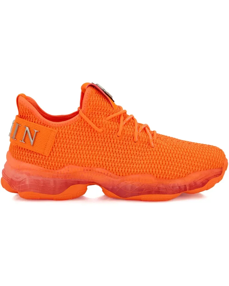 Philipp Plein Runner Hyper $hock logo-details sneakers - Orange Orange