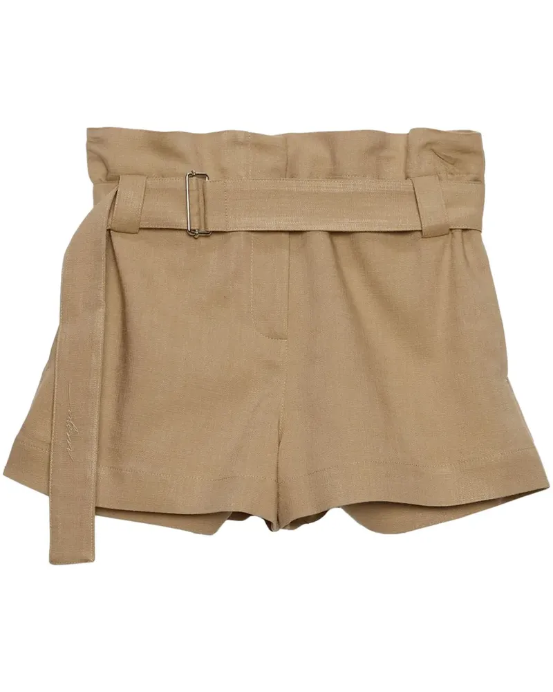MSGM Shorts mit Gürtel - Nude Nude