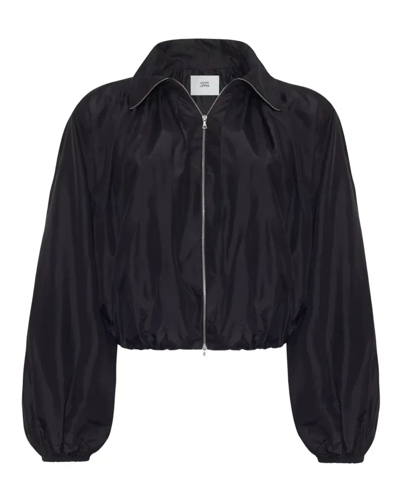 Adam Lippes Simone silk jacket - Schwarz Schwarz