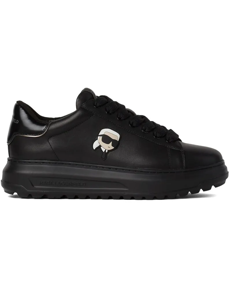 Karl Lagerfeld Ikon NFT Kapri Sneakers - Schwarz Schwarz