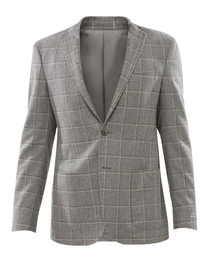 Corneliani Nino Danieli checked blazer - Grau Grau