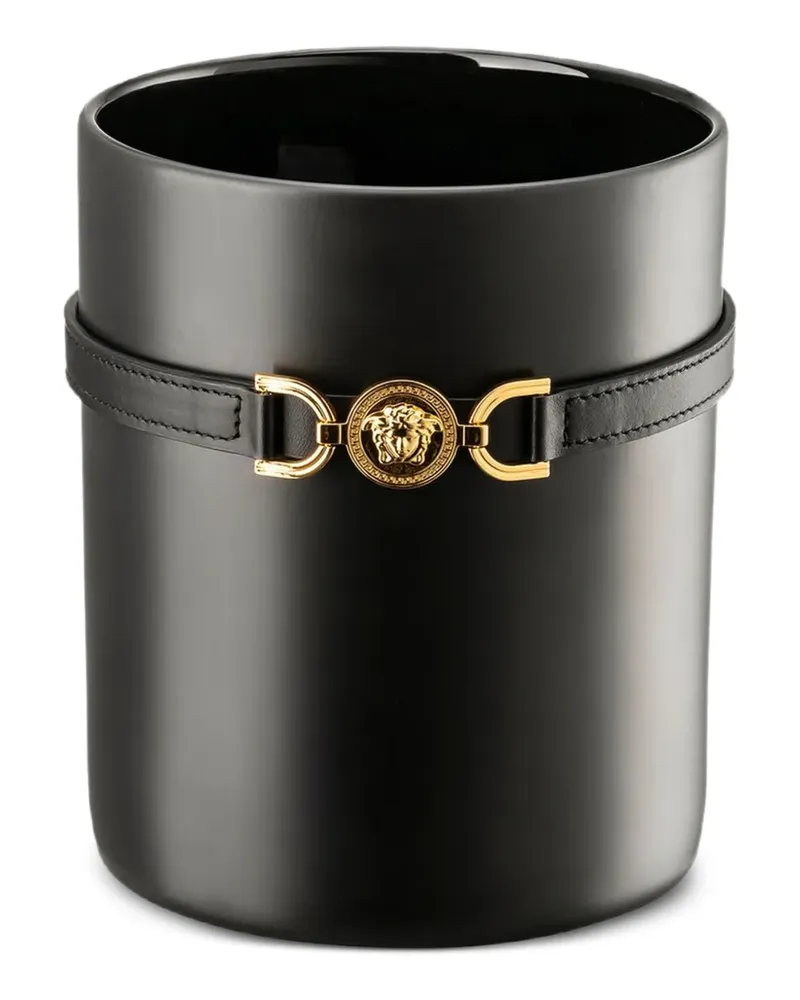 Versace Medusa '95 Vase 18cm - Schwarz Schwarz
