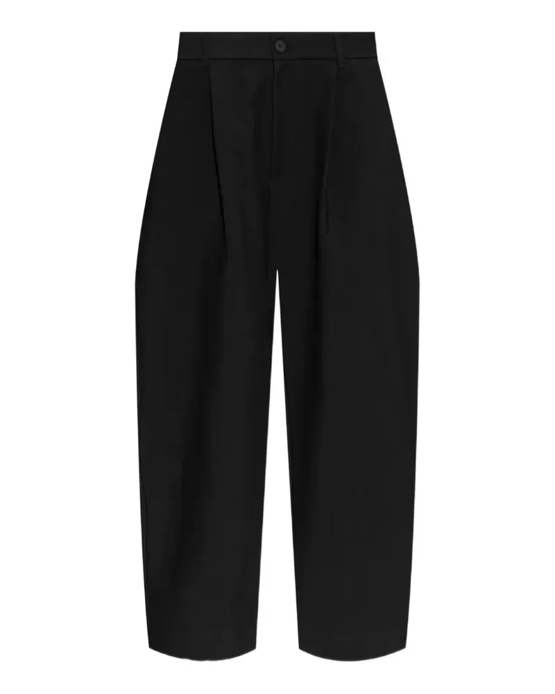 Studio Nicholson Ellis Hose mit Falten - Schwarz Schwarz