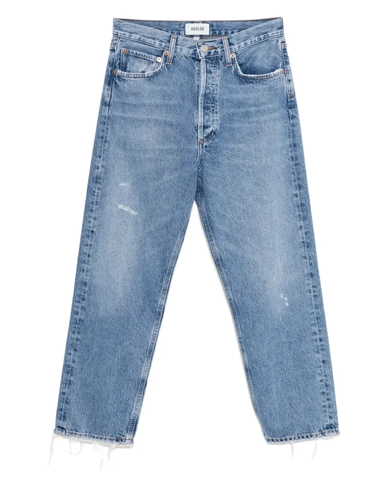 AGOLDE Straight-Leg-Jeans im 90s-Style - Blau Blau