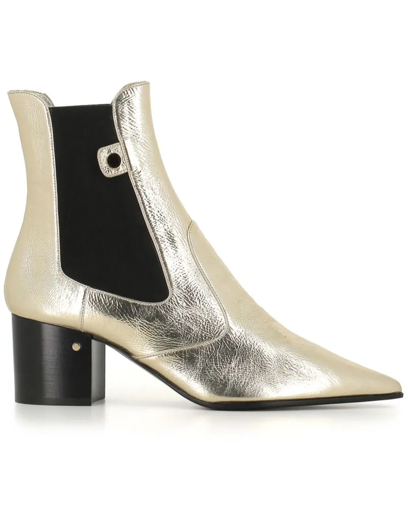 Laurence Dacade Stiefeletten in Metallic-Optik - Gold Gold