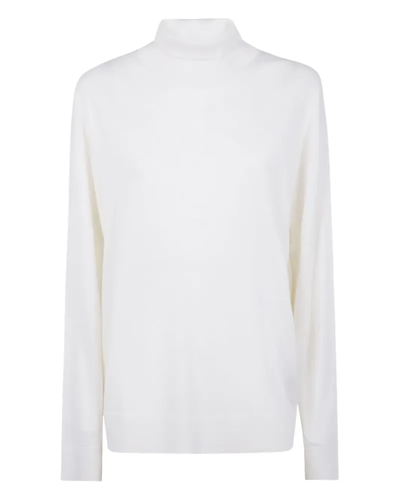Laneus high-neck merino jumper - Weiß Weiß