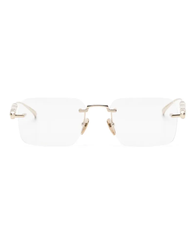 Gucci Rahmenlose Bamboo Brille - Gold Gold