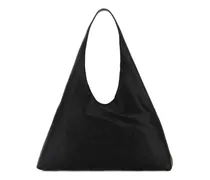 Große Pike Schultertasche - Schwarz