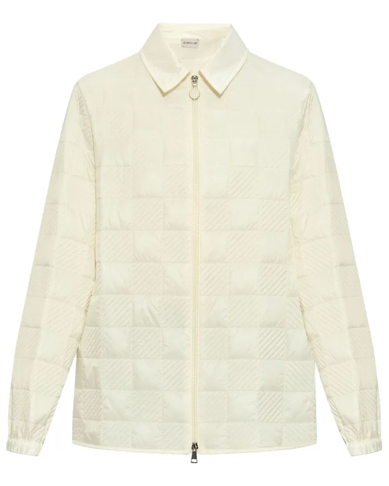 Moncler Jacke mit Logo-Applikation - Nude Nude