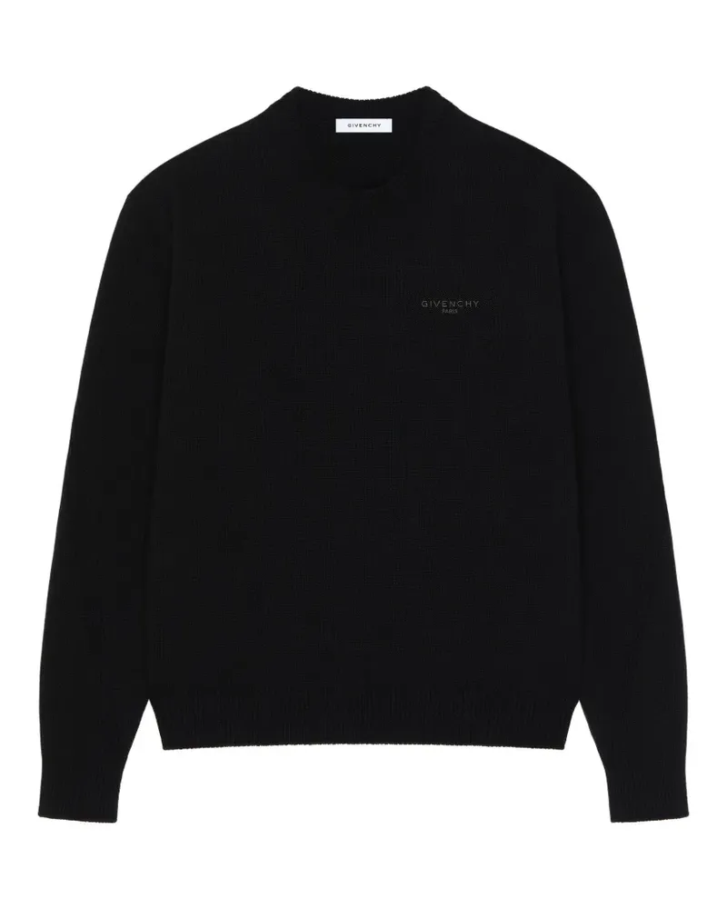 Givenchy Couture Seam Pullover aus Wolle und Kaschmir - Schwarz Schwarz