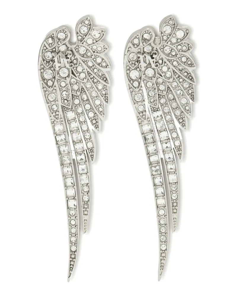 Palm Angels Wings Ohrringe - Silber Silber