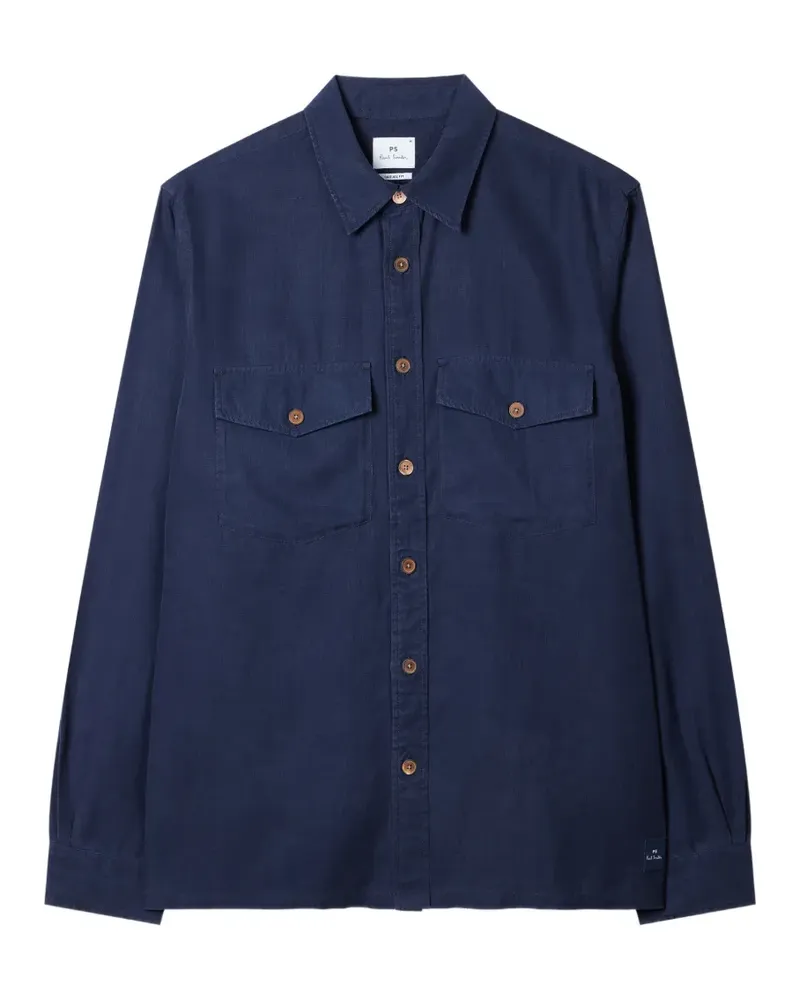 Paul Smith Hemd mit Tasche - Blau Blau