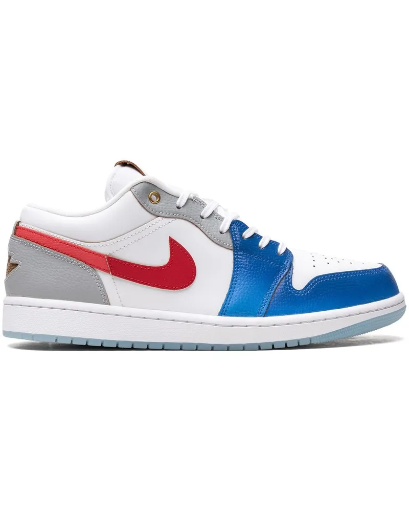 Jordan Air  1 Low Sneakers - Weiß Weiß