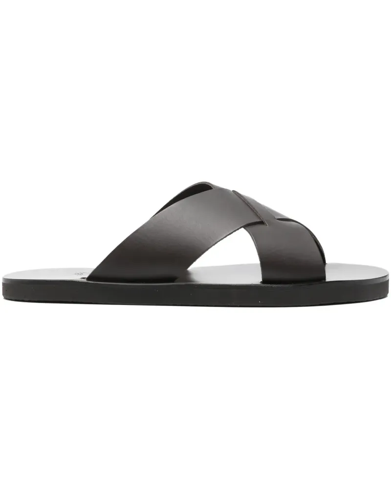 Ancient Greek Sandals Bios criss-cross sandals - Braun Braun
