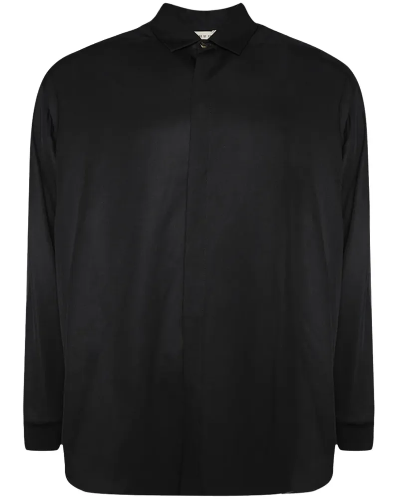 Fear of God Hemd mit tiefen Schultern im Layering-Look - Schwarz Schwarz