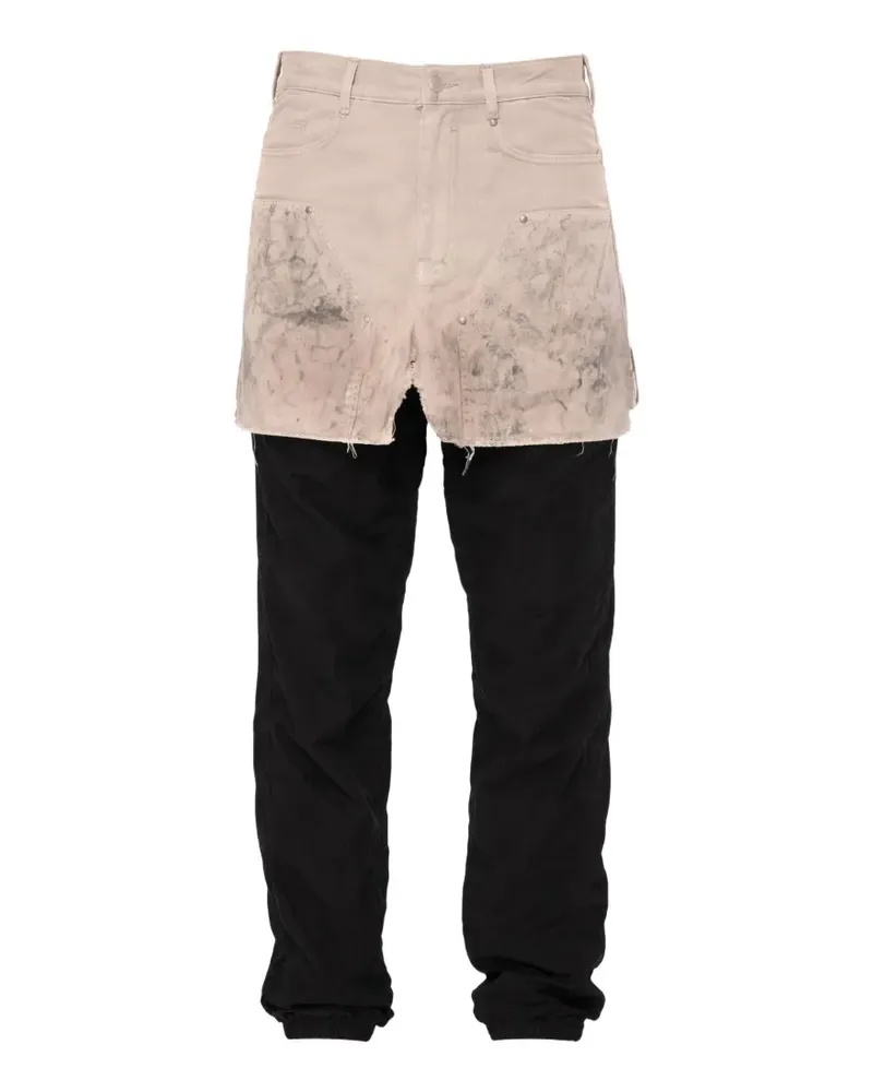 Givenchy double-layered trousers - Schwarz Schwarz