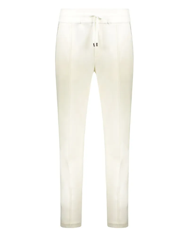MOORER Matthew drawstring track pants - Weiß Weiß