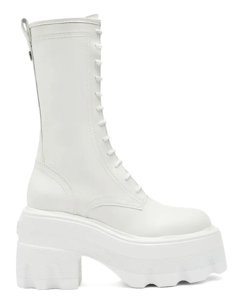 Casadei MAXXXI biker boots - Weiß Weiß