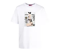 T-Shirt mit Bunny-Print