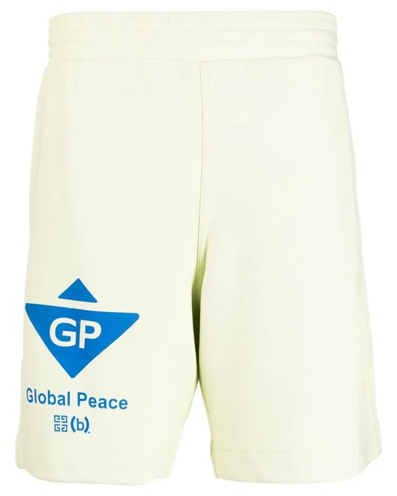 Givenchy x BSTROY Joggingshorts mit Print - Grün Grün