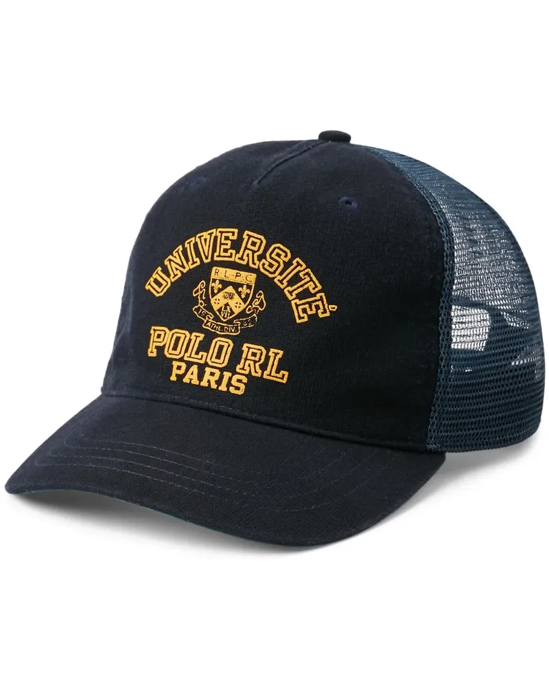 Ralph Lauren Print-Baseballkappe mit Mesh-Einsatz - Blau Blau