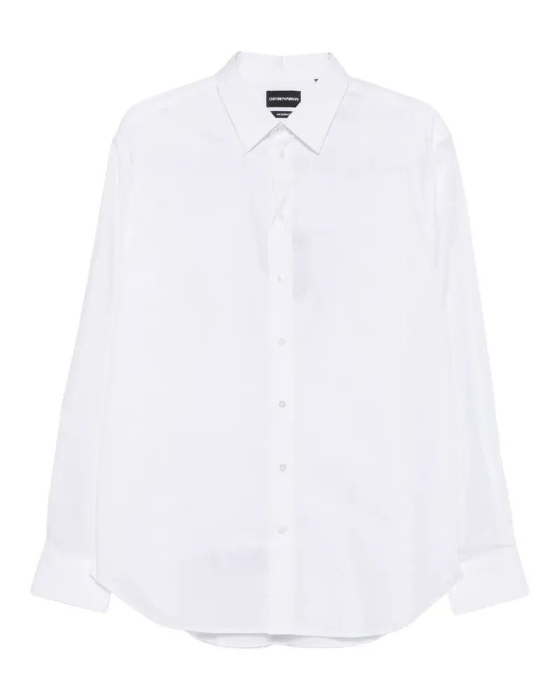 Emporio Armani Langärmeliges Hemd - Weiß Weiß