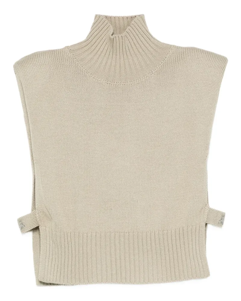 Patrizia Pepe Geripptes Tanktop - Nude Nude